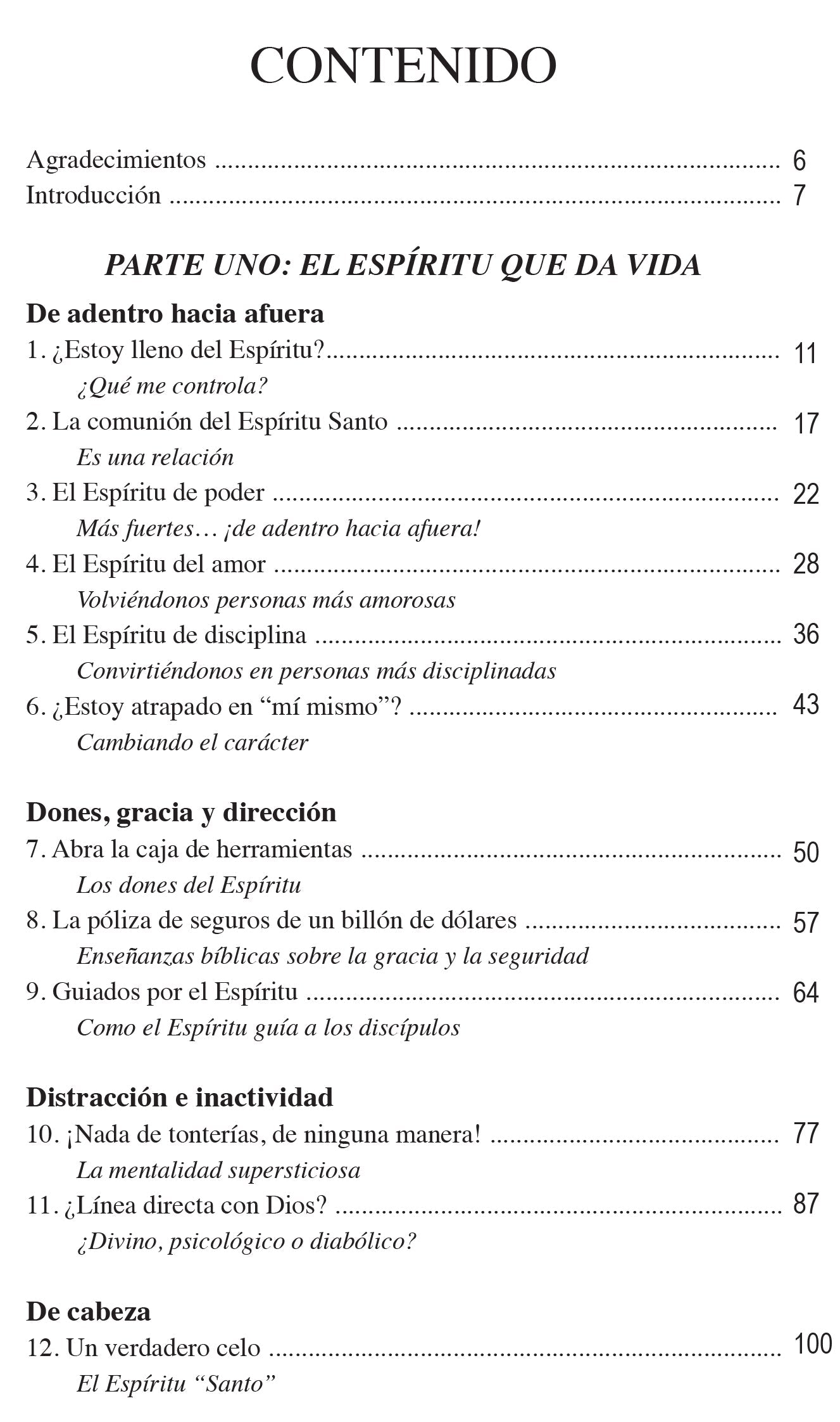 El Espíritu - Poder de Dios en su Vida - Title