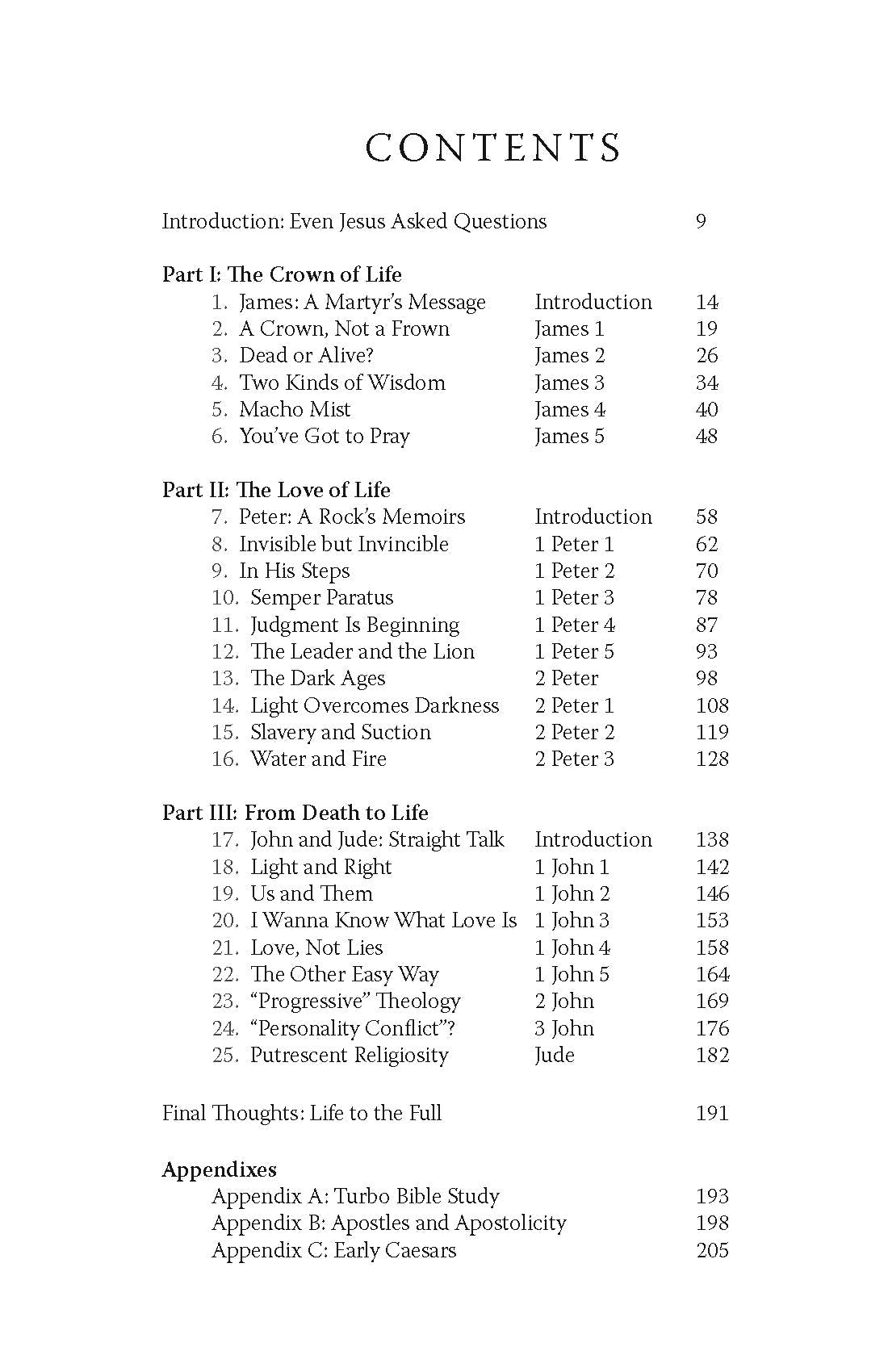 Life to the Full: The Letters of James Peter John Jude -