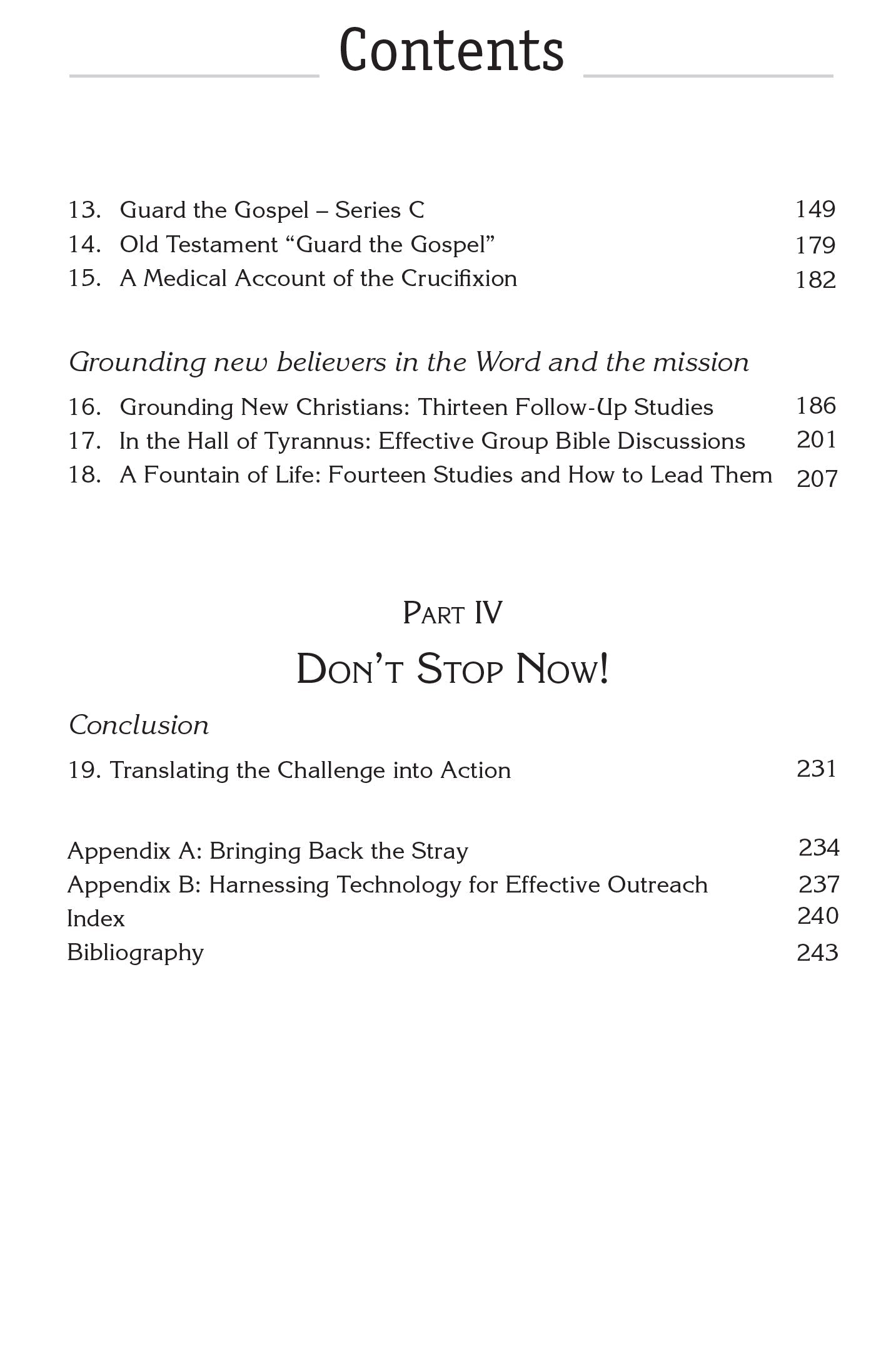 Till the Nets Are Full: Manual on Personal Evangelism -