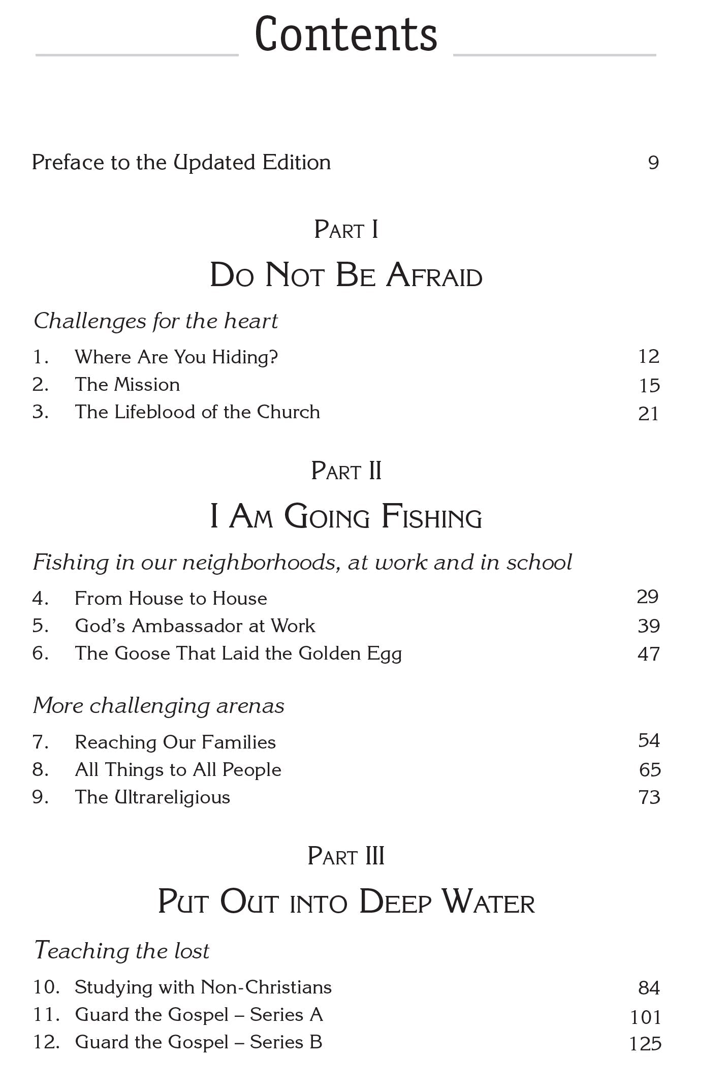 Till the Nets Are Full: Manual on Personal Evangelism -