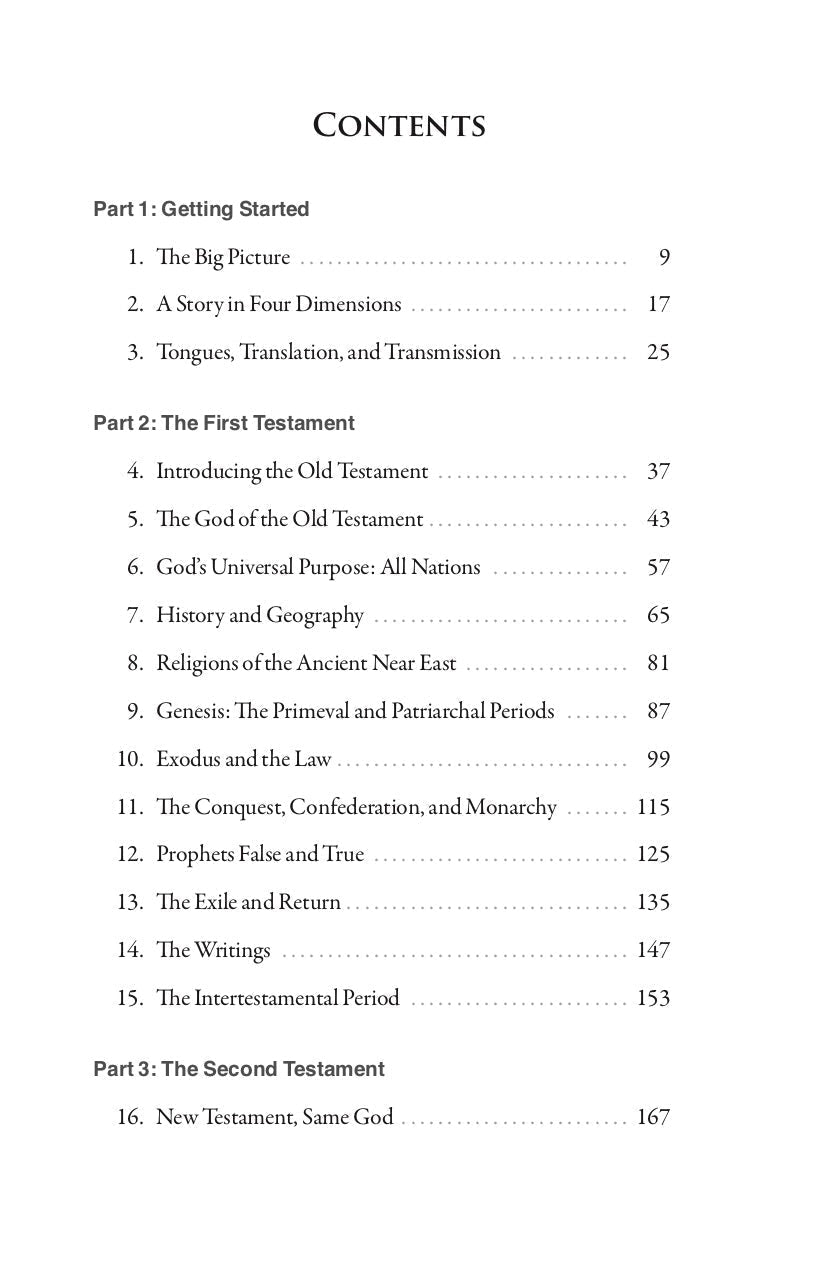 A Quick Overview of the Bible: How the Pieces Fit - Title