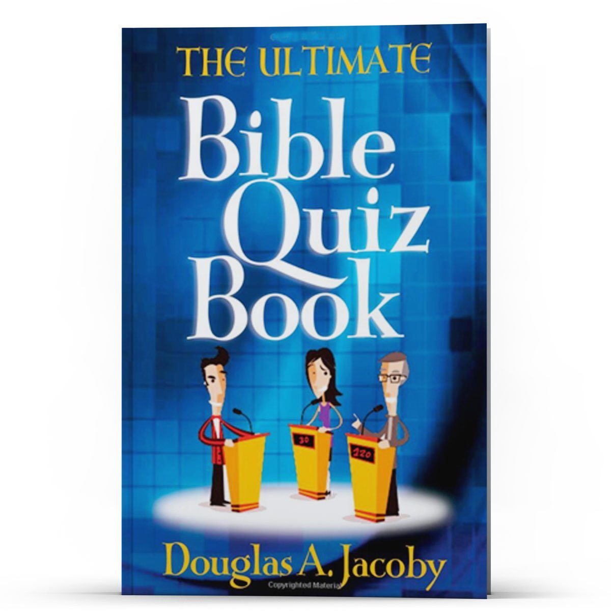 Bible Quiz Book with 109 quizzes covering all books of the Bible.