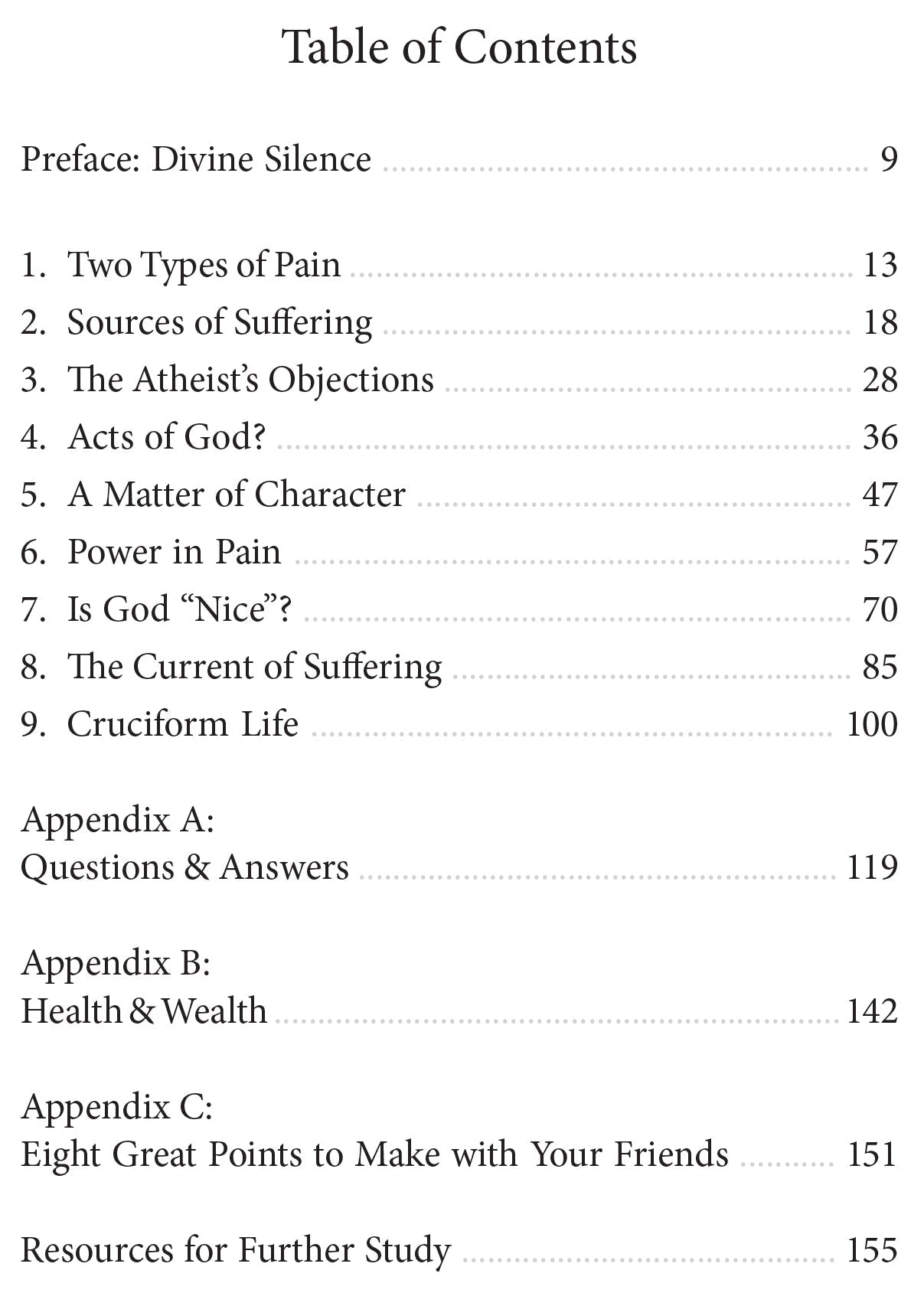 When God Is Silent: The Problem of Human Suffering - Title